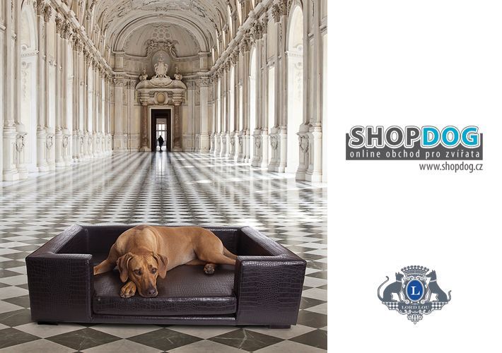luxusn postele pre psov znaky LORD LOU, kolekcia Luigi - www.shopdog.sk - KRAFT Servis s.r.o.