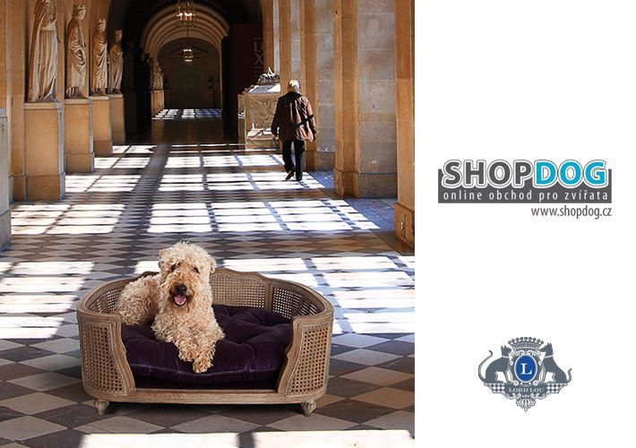 luxusn postele pre psov znaky LORD LOU, kolekcia Arthur - www.shopdog.sk - KRAFT Servis s.r.o.