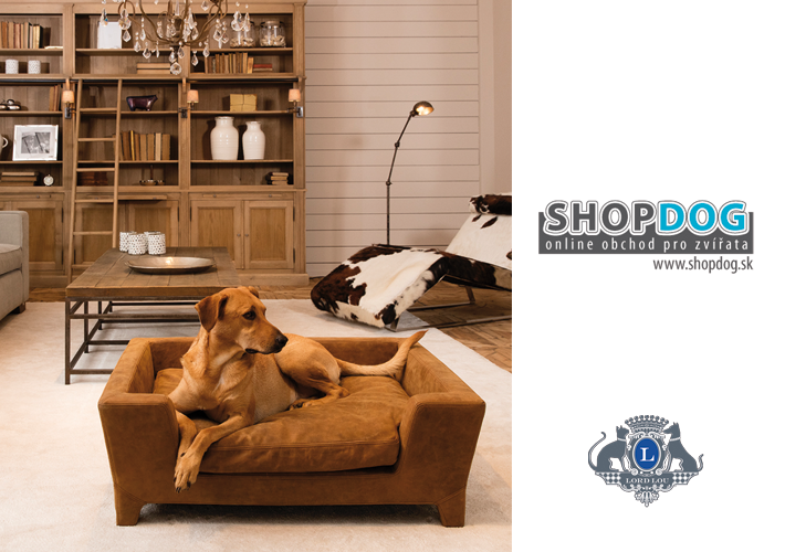 luxusn postele pre psov znaky LORD LOU, kolekcia Massimo - www.shopdog.sk - KRAFT Servis s.r.o.