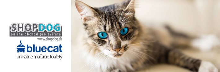 uniktne toalety pre maky BLUE CAT, www.shopdog.sk