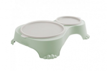 duo miska pre psov Sally s vie�kom 1liter + 0,28litru zelen�