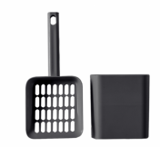 toaleta pre ma�ky Hoopo siv� - pohlad 6 - www.shopdog.sk