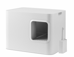 toaleta pre ma�ky Hoopo biela - pohlad 1 - www.shopdog.sk