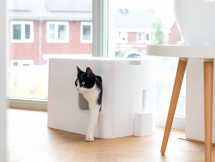 toaleta pre ma�ky Hoopo biela - pohlad 2 - www.shopdog.sk