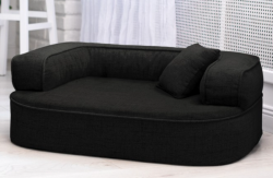 ortopedick pelech, sofa pre psa LOTTE vekos L ierny 2 - pohlad 1 - www.shopdog.sk