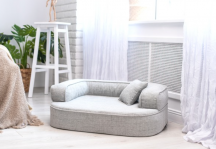 ortopedický pelech, sofa pre psa LOTTE veľkosť XL sivý 3