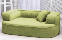 ortopedick pelech, sofa pre psa LOTTE vekos L zelen 2 - pohlad 1 - www.shopdog.sk