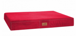 ortopedick� matrac s vel�rov�m povlakom ve�kos� XL �erven� 3 - www.shopdog.sk