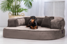 ortopedick sofa pre psa Sharleen hnedosivej vekos M