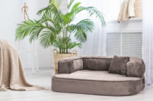 ortopedick sofa pre psa Sharleen hnedosivej vekos M - pohlad 2 - www.shopdog.sk
