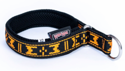 polstrovan� obojok pre psa oran�ov� 2 - www.shopdog.sk