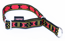 polos�ahovac� obojok Standard �erveno-�ierny 4