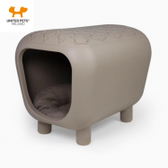 dizajnov� lavica s integrovanou b�dkou pre psa alebo ma�ku Pancuccia 1 - pohlad 1 - www.shopdog.sk